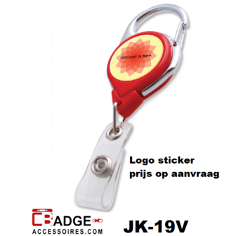 Logo sticker prijs op aanvraag