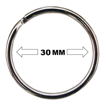 Pro jojo is voorzien van een 30 mm sleutelring