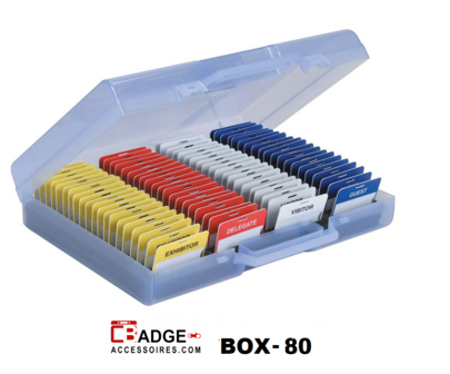Reis- en/of opbergbox naamkaarten