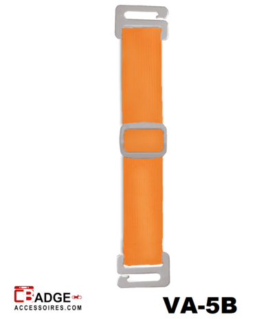 Oranje elastische verstelbare armband