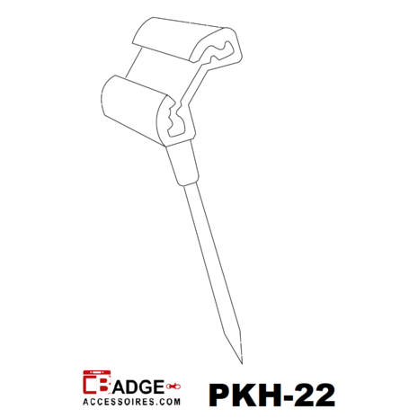 Prijskaart kan op 2 manieren in de houder (schuin naar boven en schuin naar beneden). Totale lengte 60mm