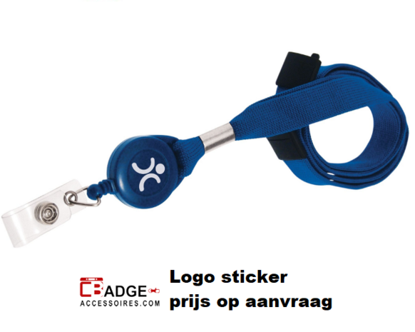 Combi jojo / lanyard break-away versterkt bandje