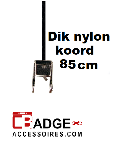 Dik lang koord van 85 cm.