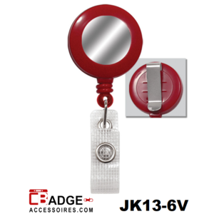 Clip on jojo sticker riemclip vinyl bandje rood