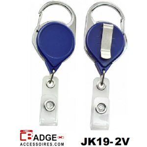 Karabijn Jojo Premium riemclip blauw