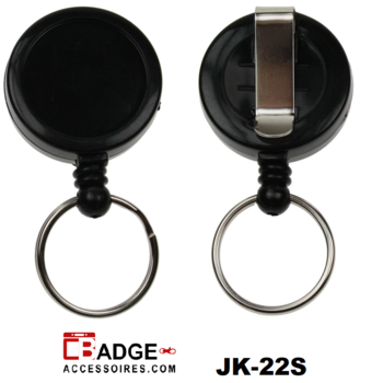 Clip on jojo medium riemclip & sleutelring (logo ruimte 25 mm)